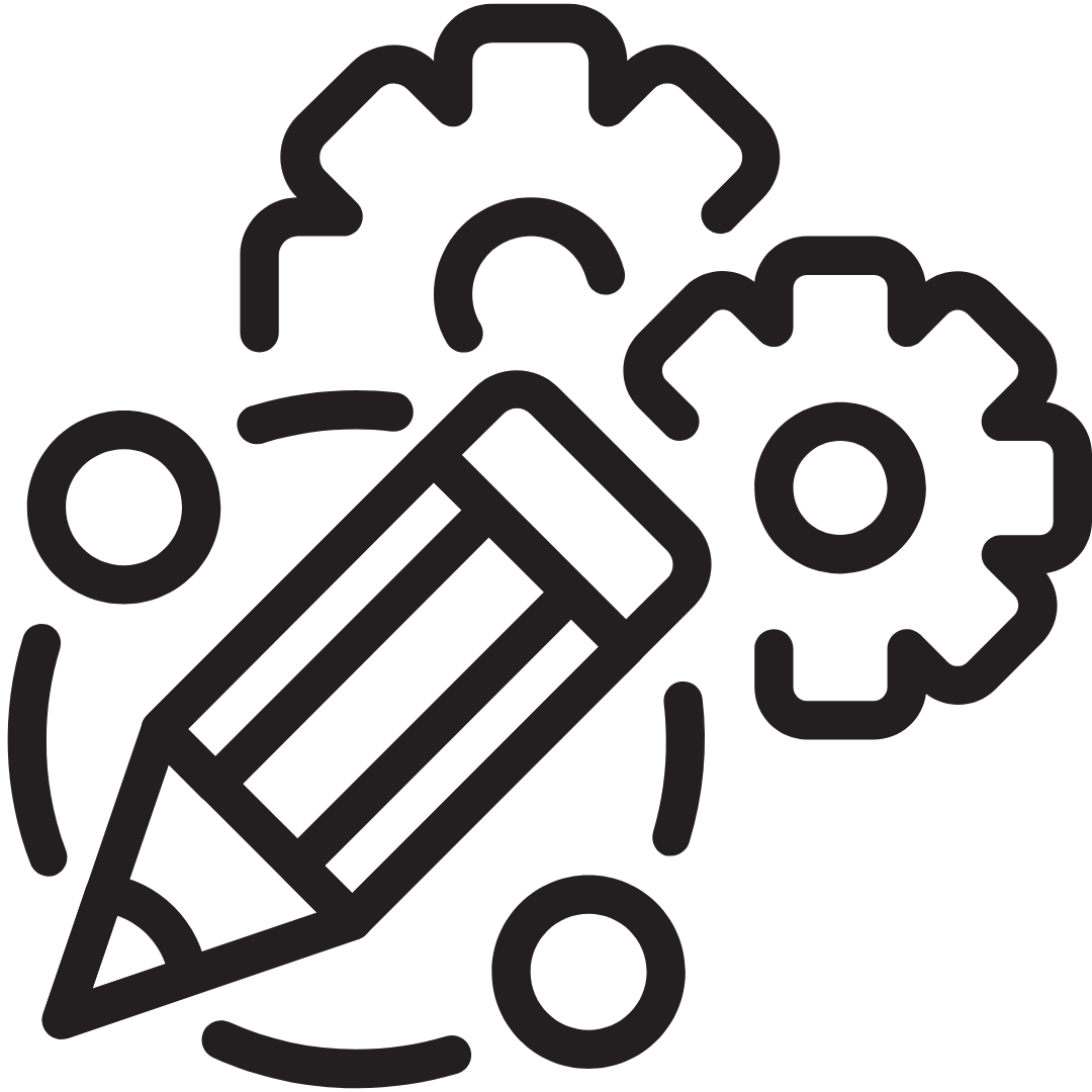 pictogram of a pen 