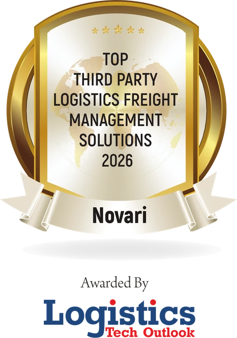 Logistics Tech Outlook award: Top Third Party Logistics Freight Management Solutions 2026, Novari