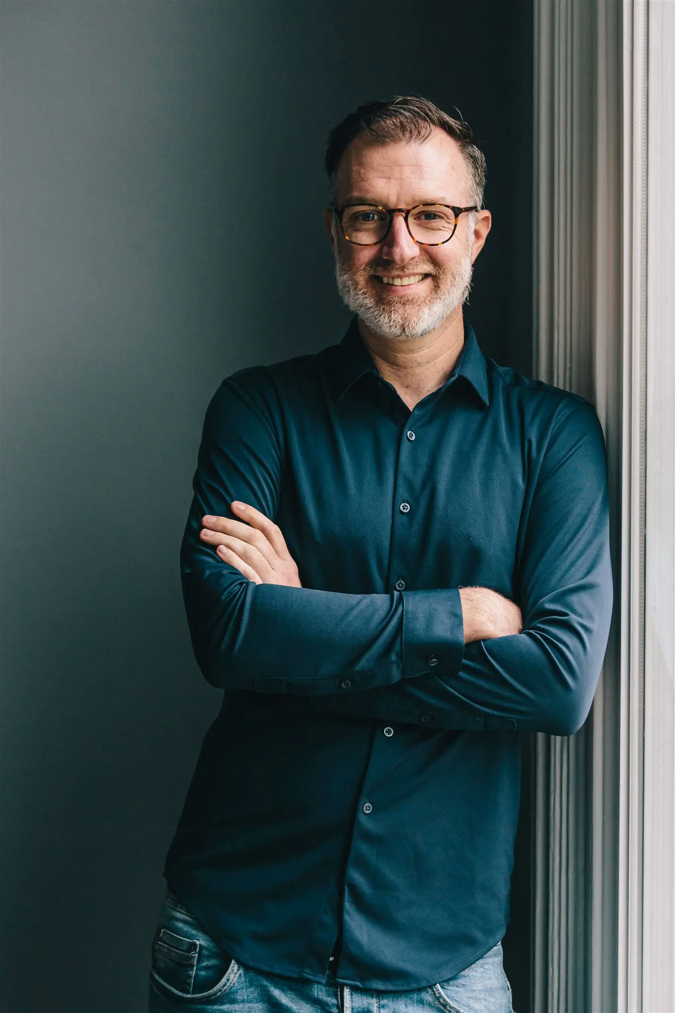 Portretfoto van Mark Roex