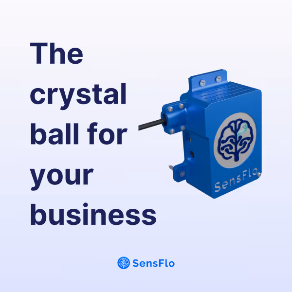An ad graphic that says "The Crystal Ball for your Business"