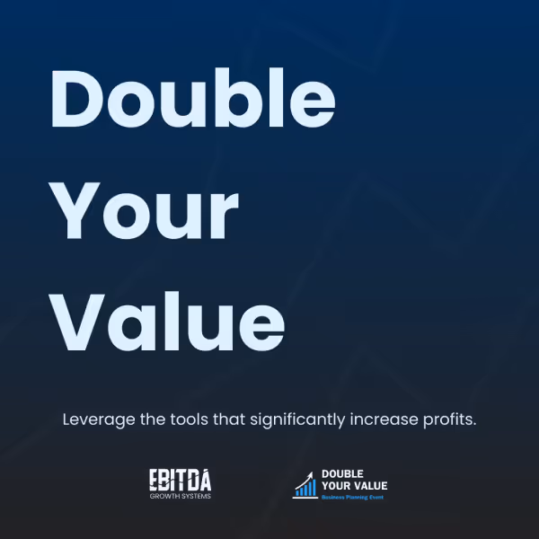 An ad graphic for the EGS Double Your Value event saying "Double Your Value"