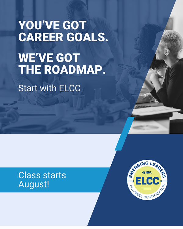 ISA Post: ELCC (Emerging Leaders Channel Certificate) post