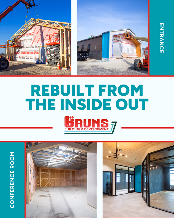 Bruns Building & Development post: Office renovation post