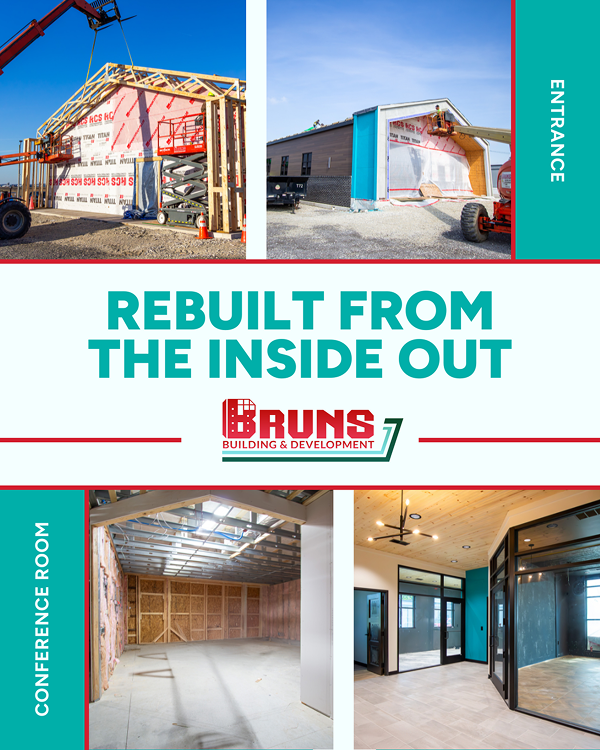 Bruns Building & Development post: Office renovation post