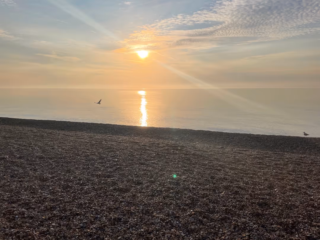 A woman creating content