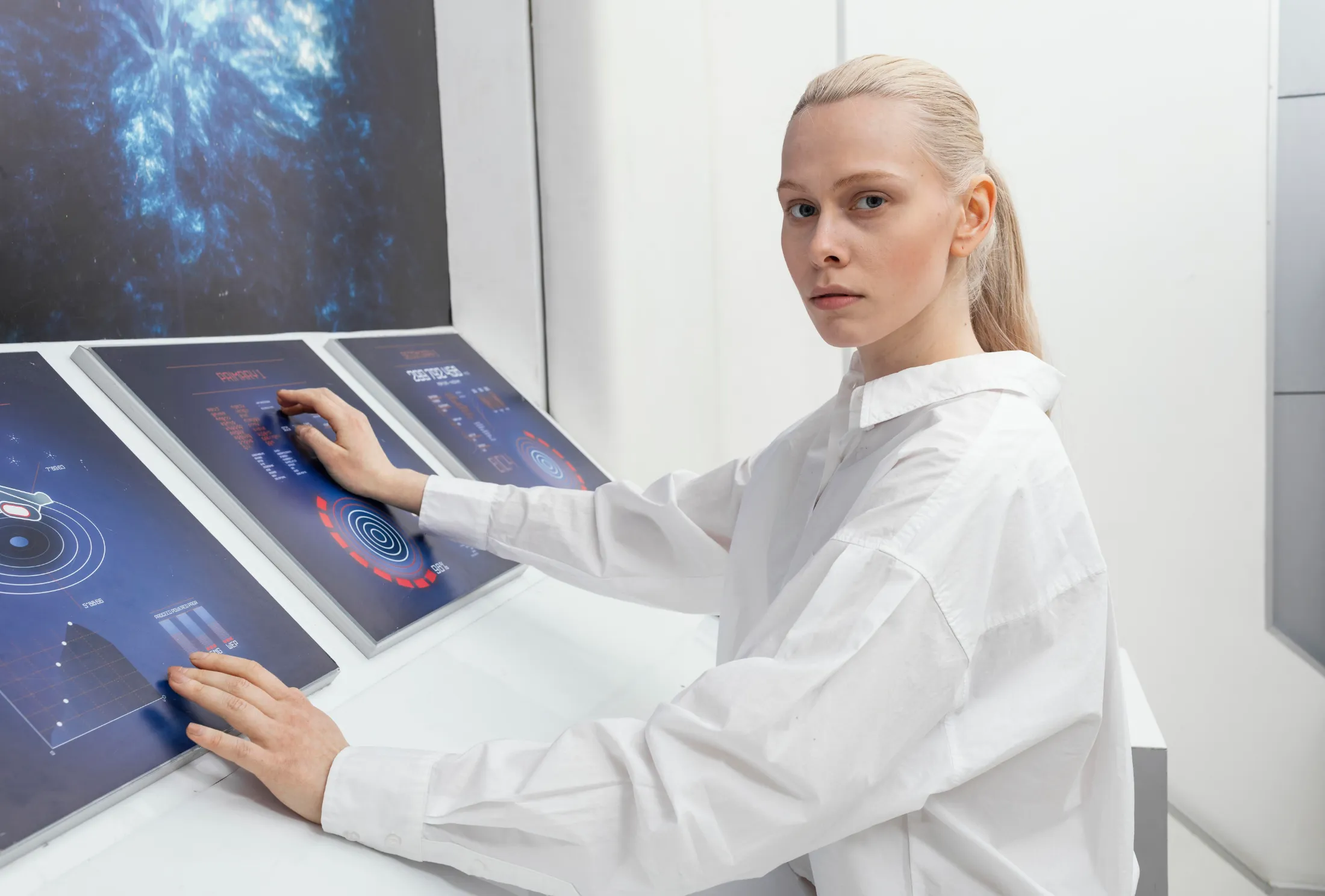 A girl from the future