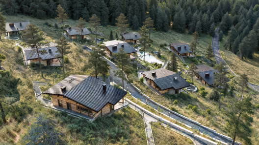 Візуалізація котеджу ІІ черги Veres Hill у Карпатах