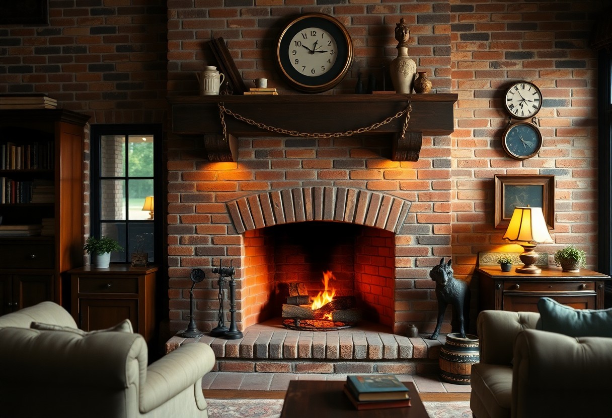 custom fireplace example