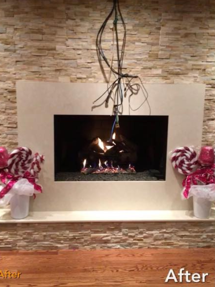 Modern Fireplace Remodel and Surround Upgrade