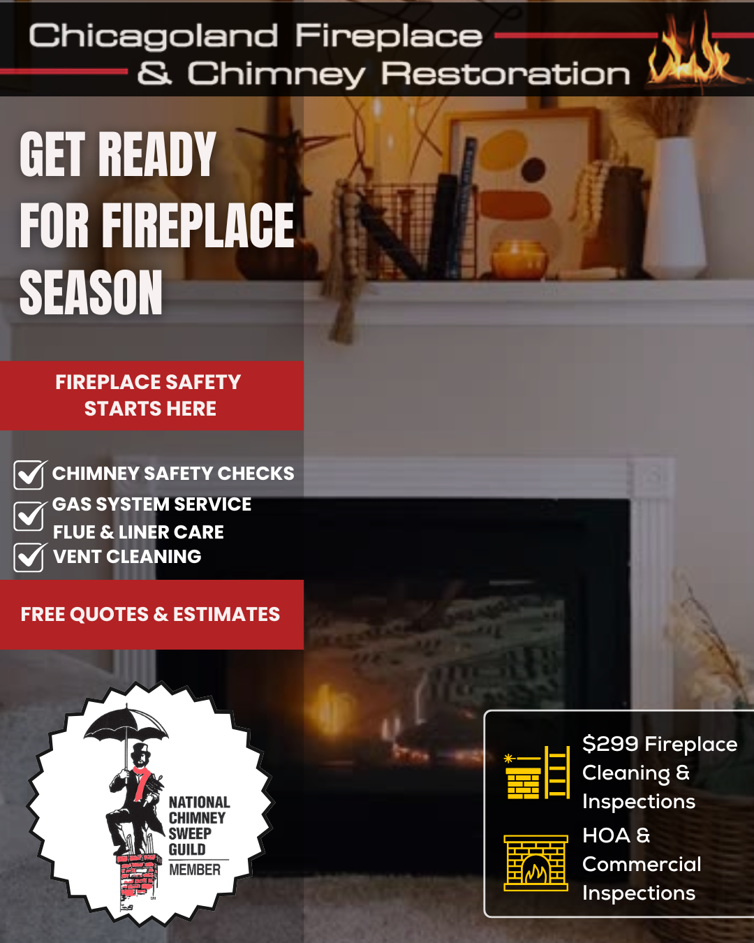 Get ready for fireplace season