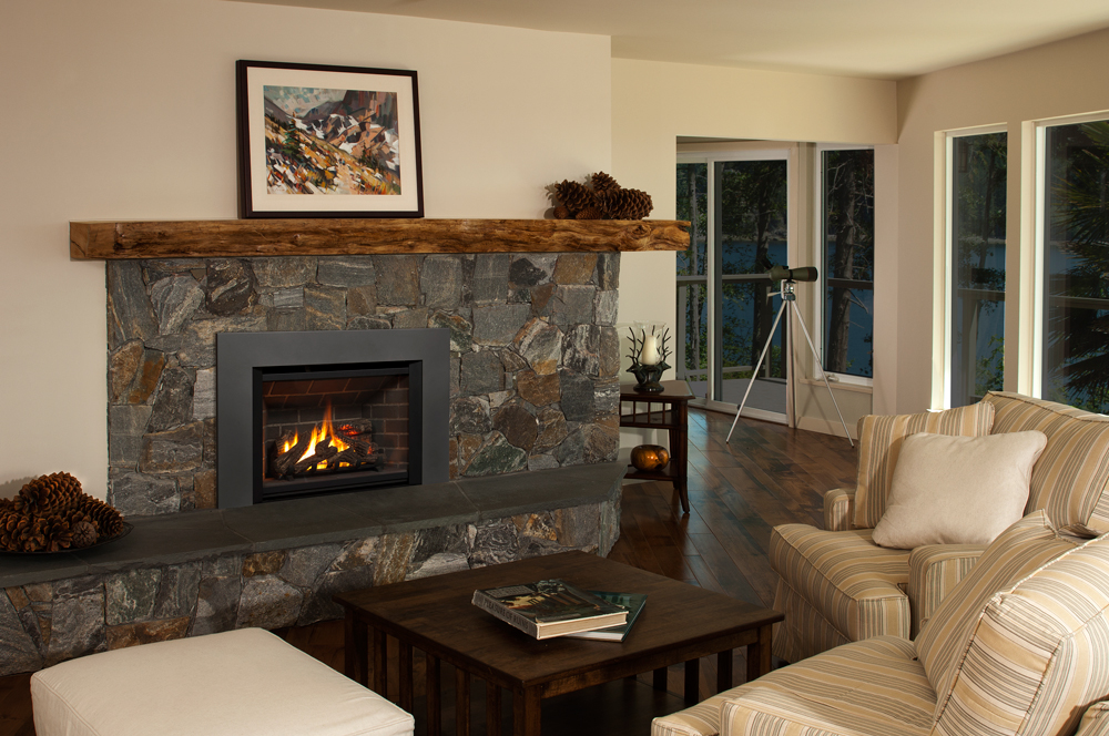 A beautiful Custom Brick Fireplace Restoration