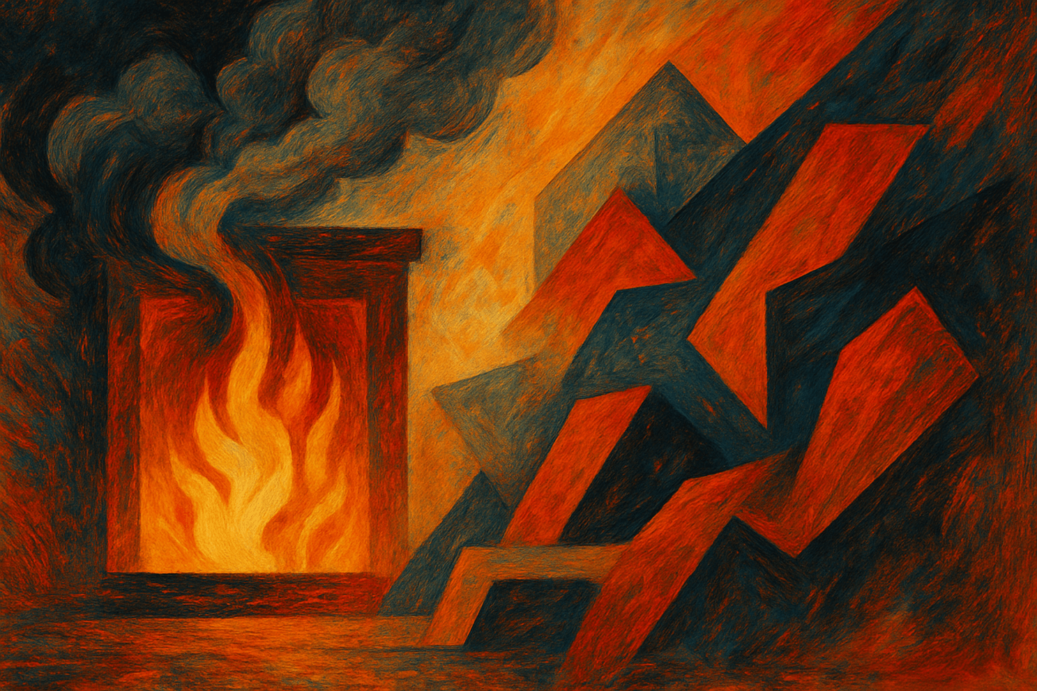 Fireplace Brick Damage