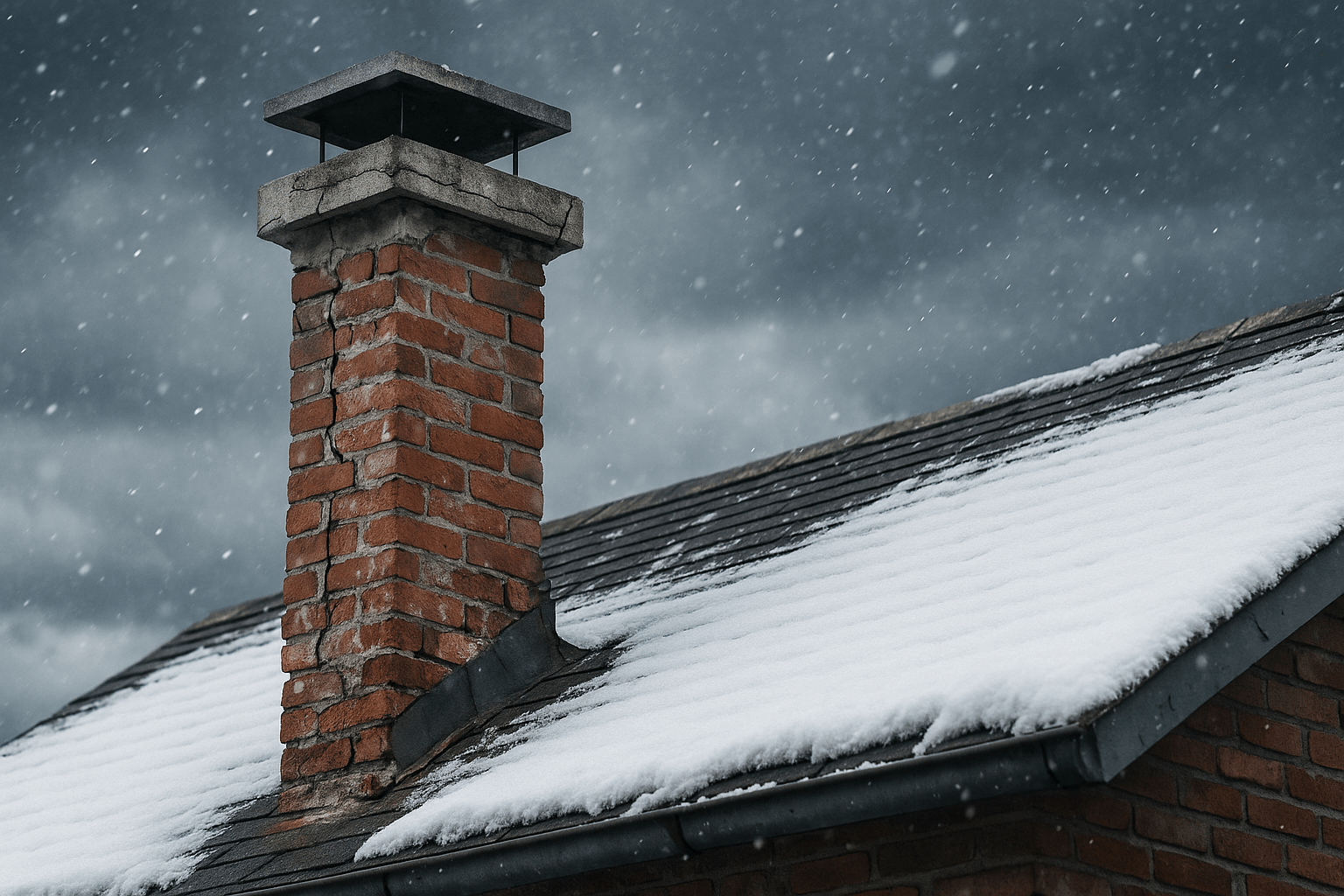 Freeze-Thaw Chimney Damage