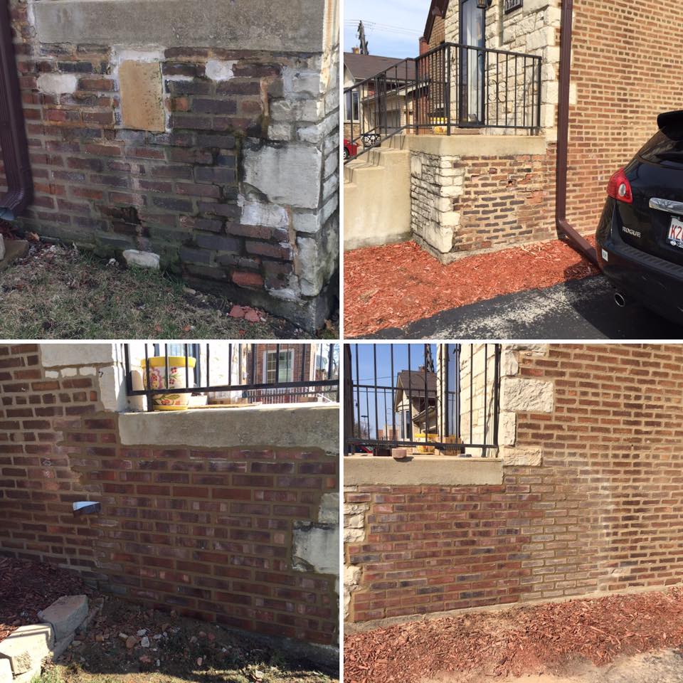 HOA area maintenance, brick repair services