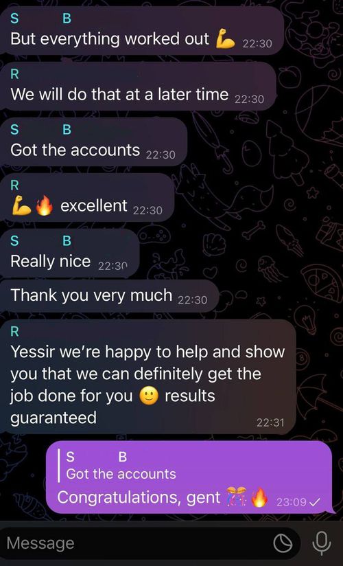 Client confirms the US bank accounts are open and thanks the team
