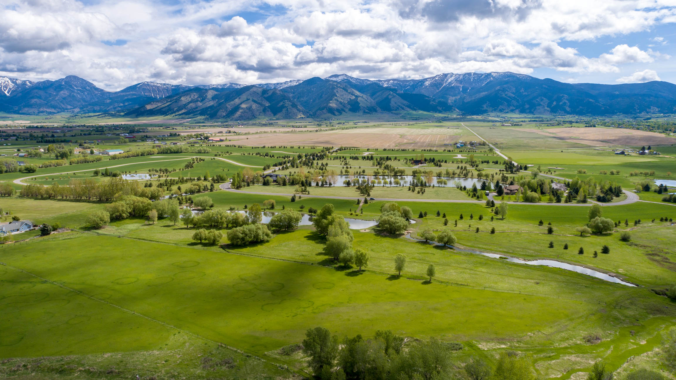 Bridger Range landscape near Bozeman, Montana
