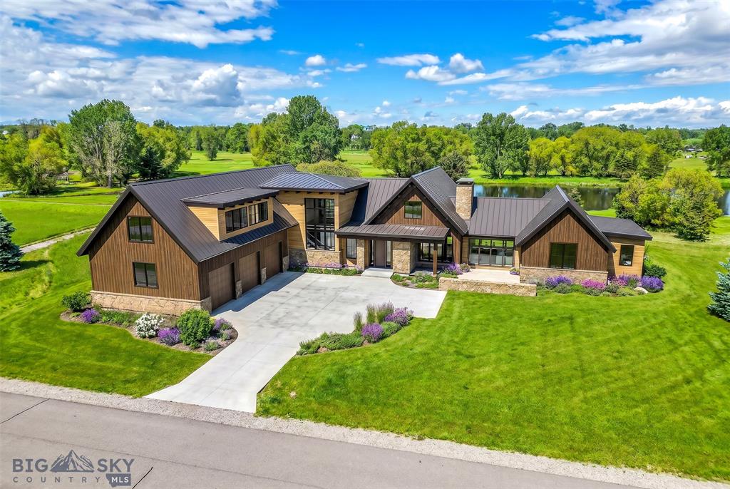 Front elevation rendering of the Dragonfly Pond to-be-built home