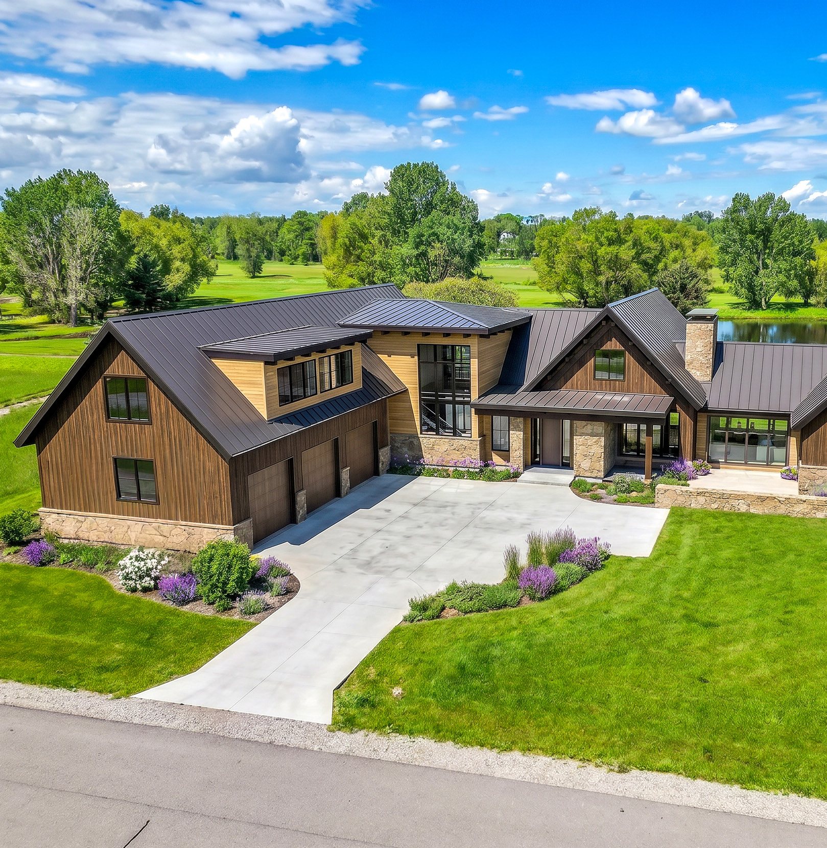 Rendering of the Dragonfly Pond Home