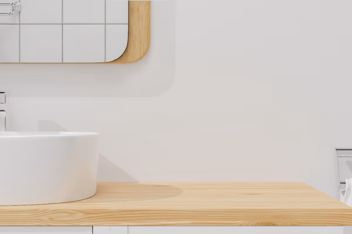minimalist bathroom counter ideas