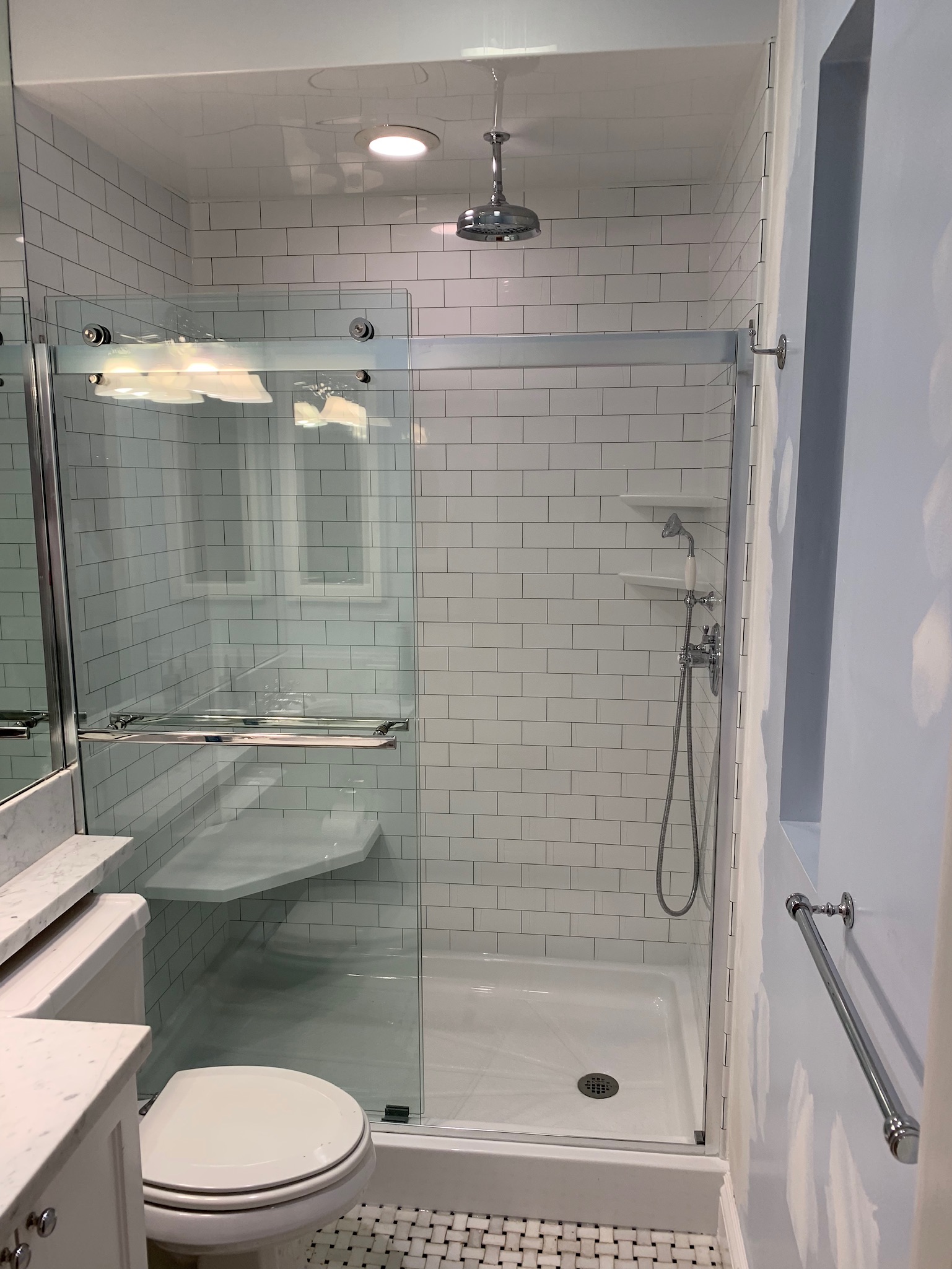 walk-in rainfall shower in bay area 
