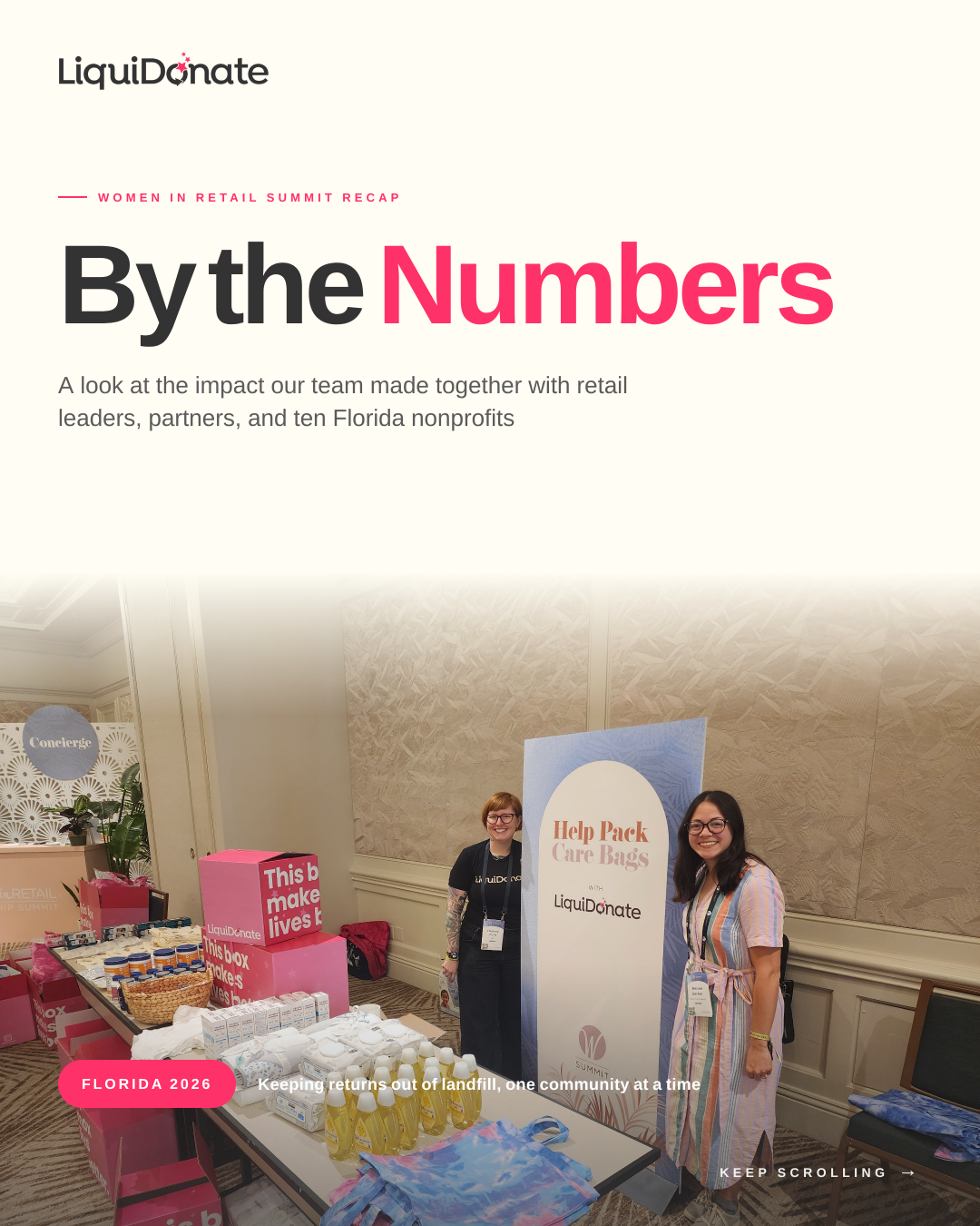 Women in Retail Summit recap slide