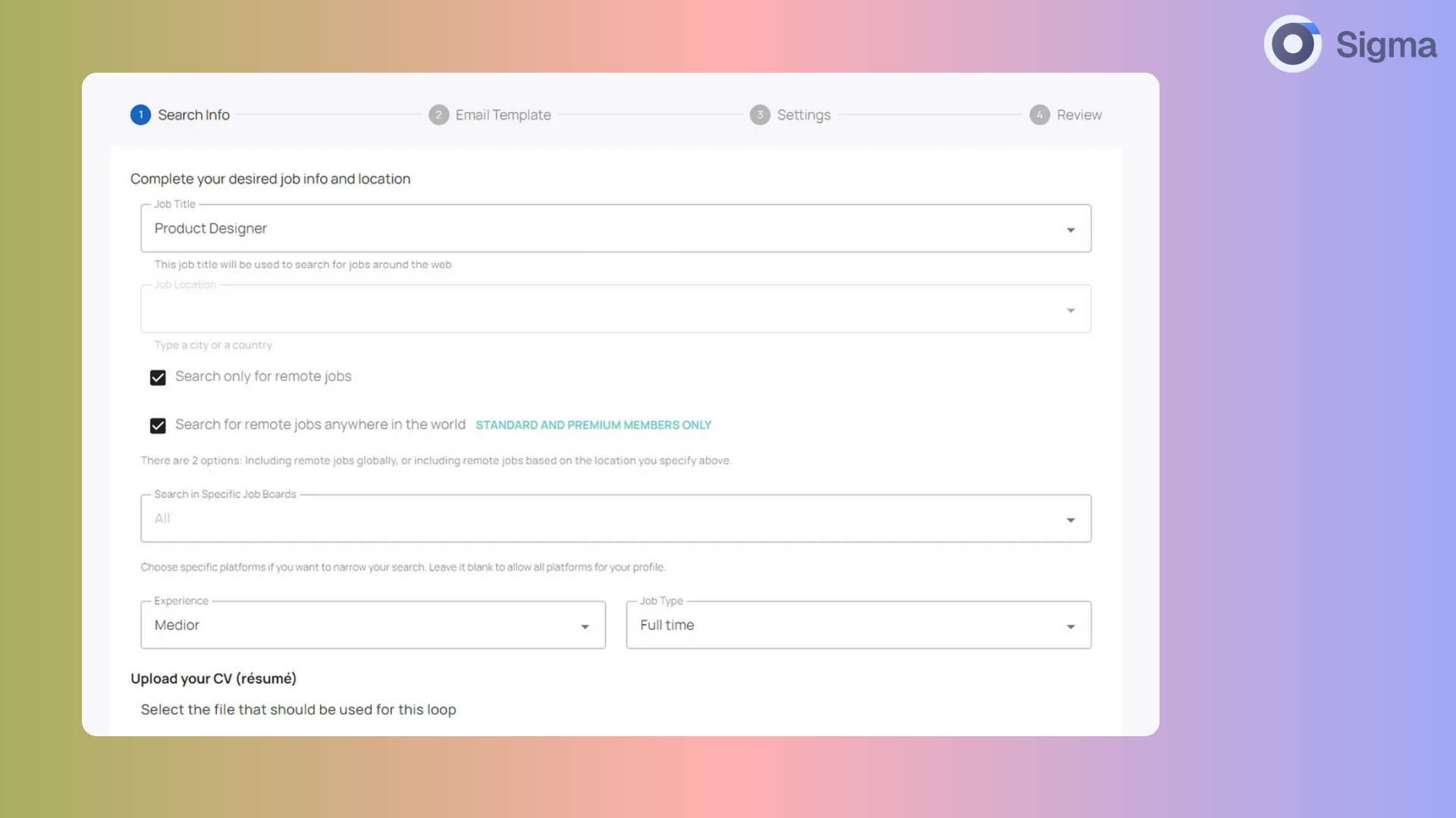 loopcv interface