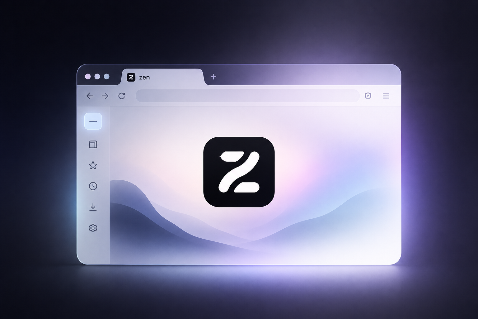 Zen Browser minimalist multitasking interface