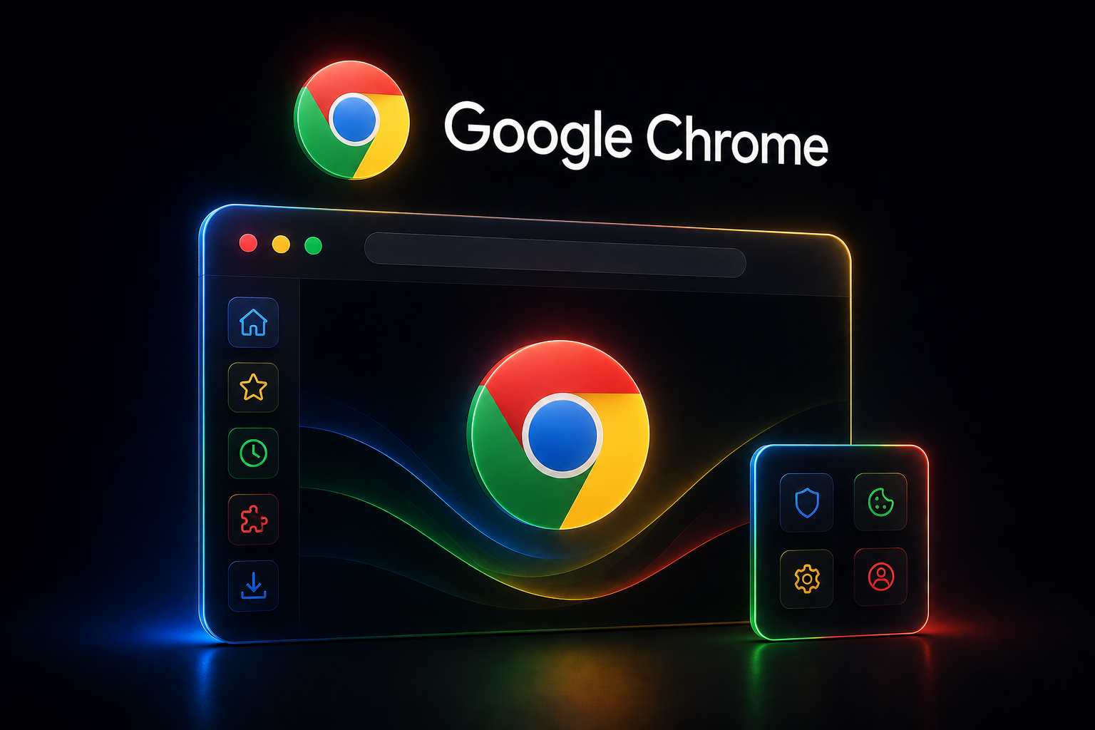 Google Chrome extensions interface