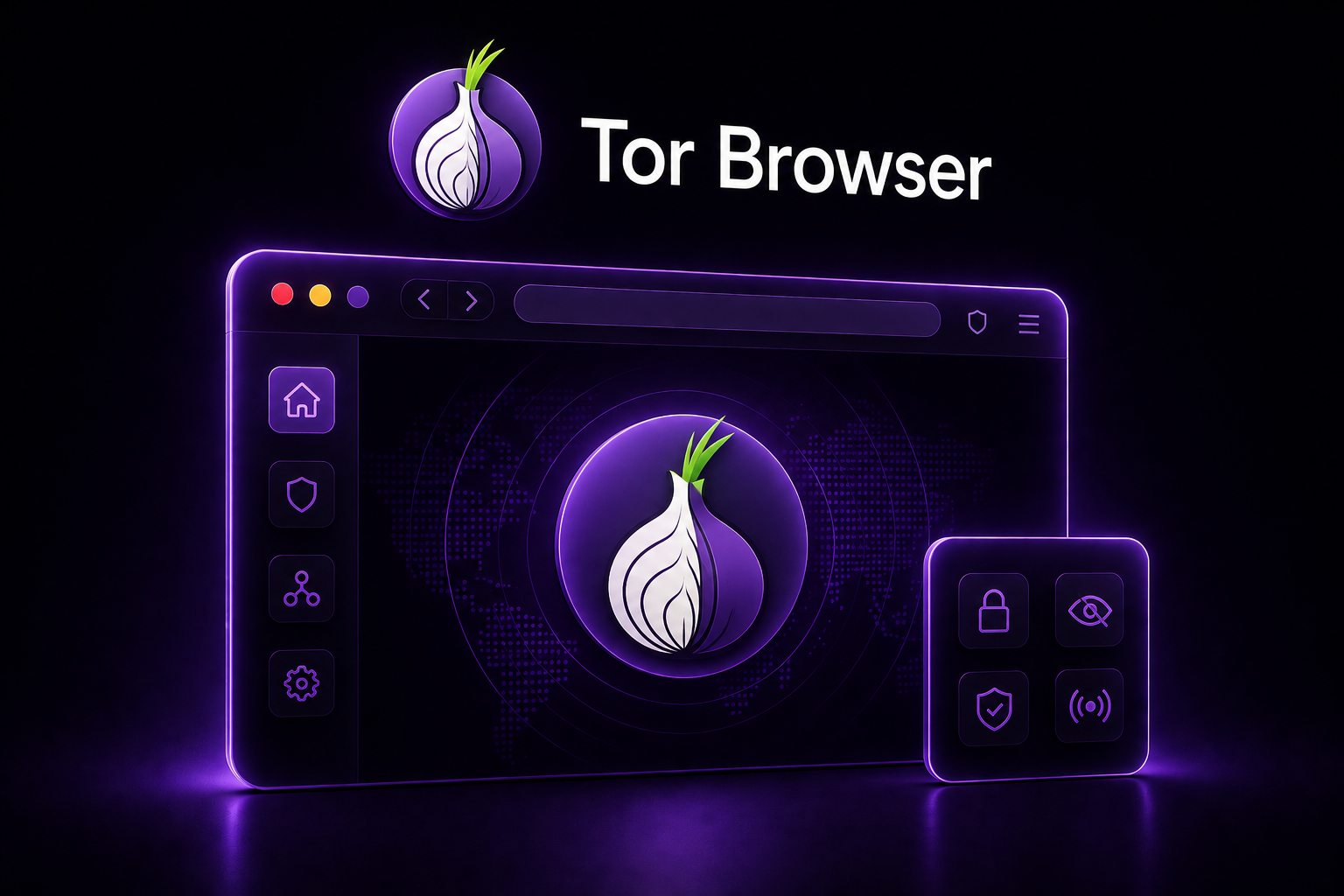 Tor Browser privacy interface