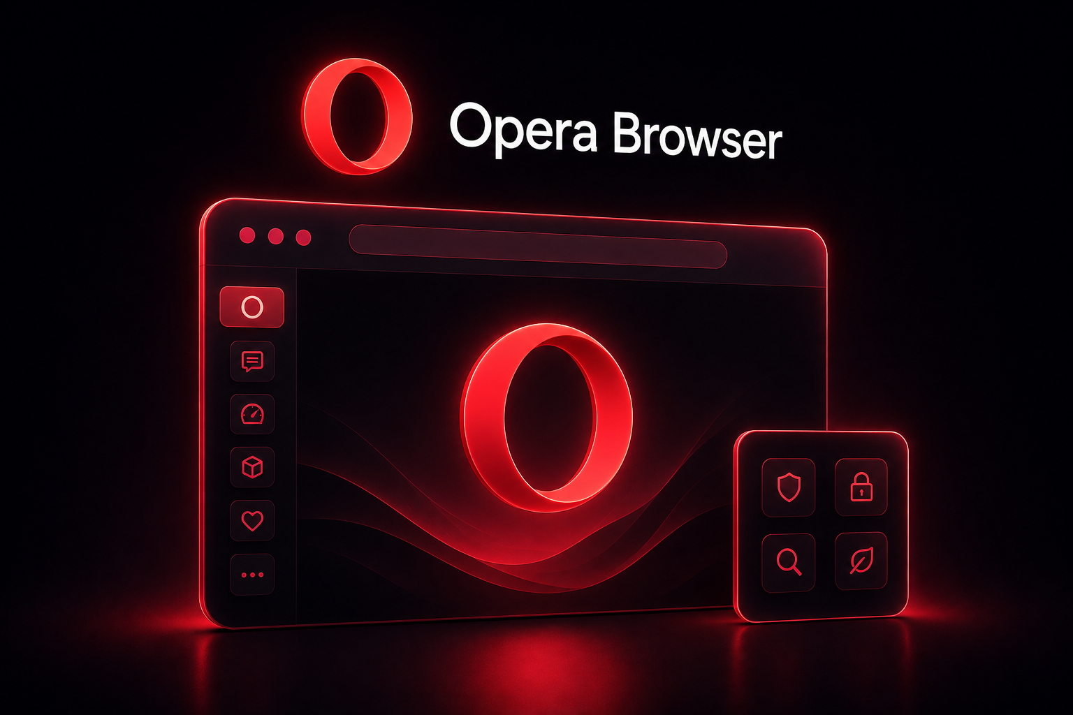 Opera Browser sidebar tools interface