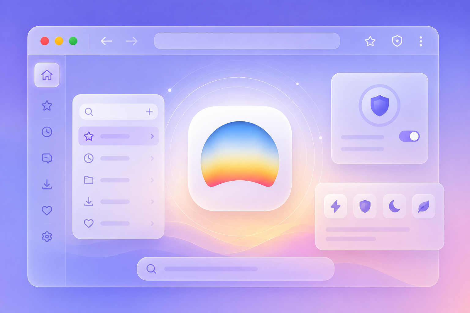 Dia Browser AI-powered browsing interface illustration