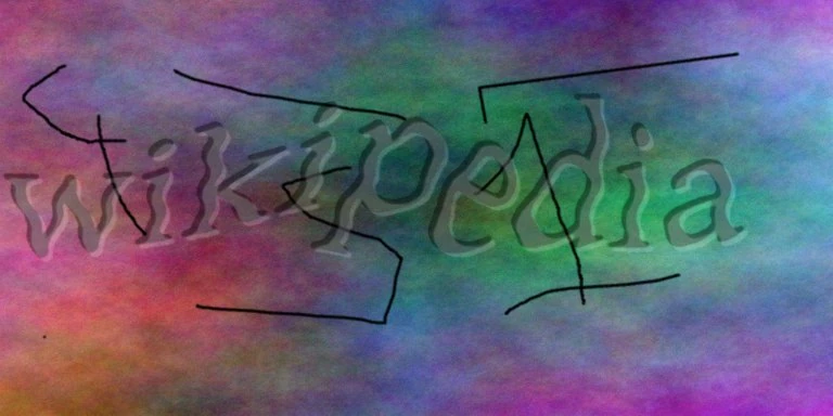 Text CAPTCHA example with distorted letters