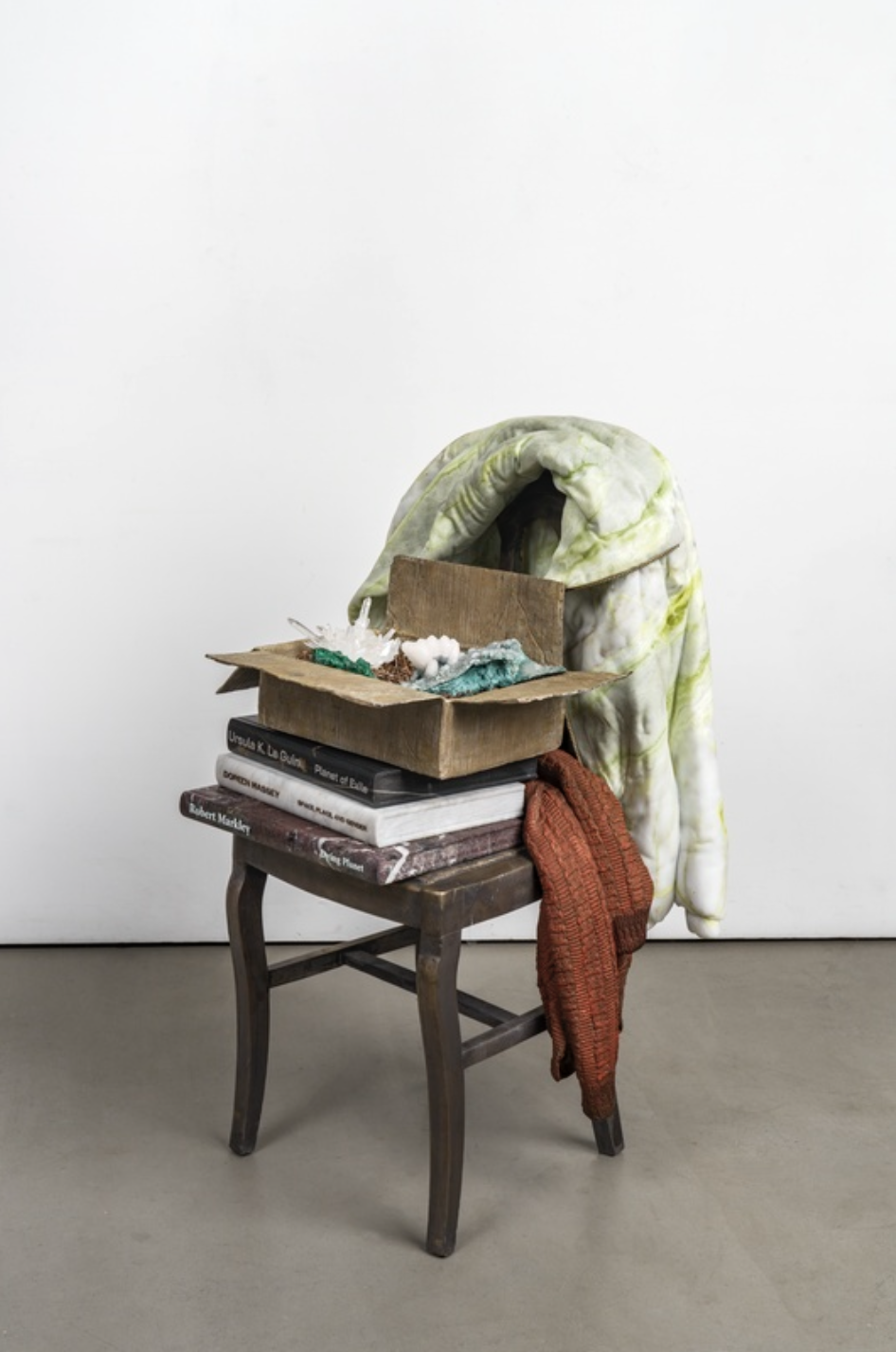 Annie Morris, Stack 8 = Viridian Green, 2021