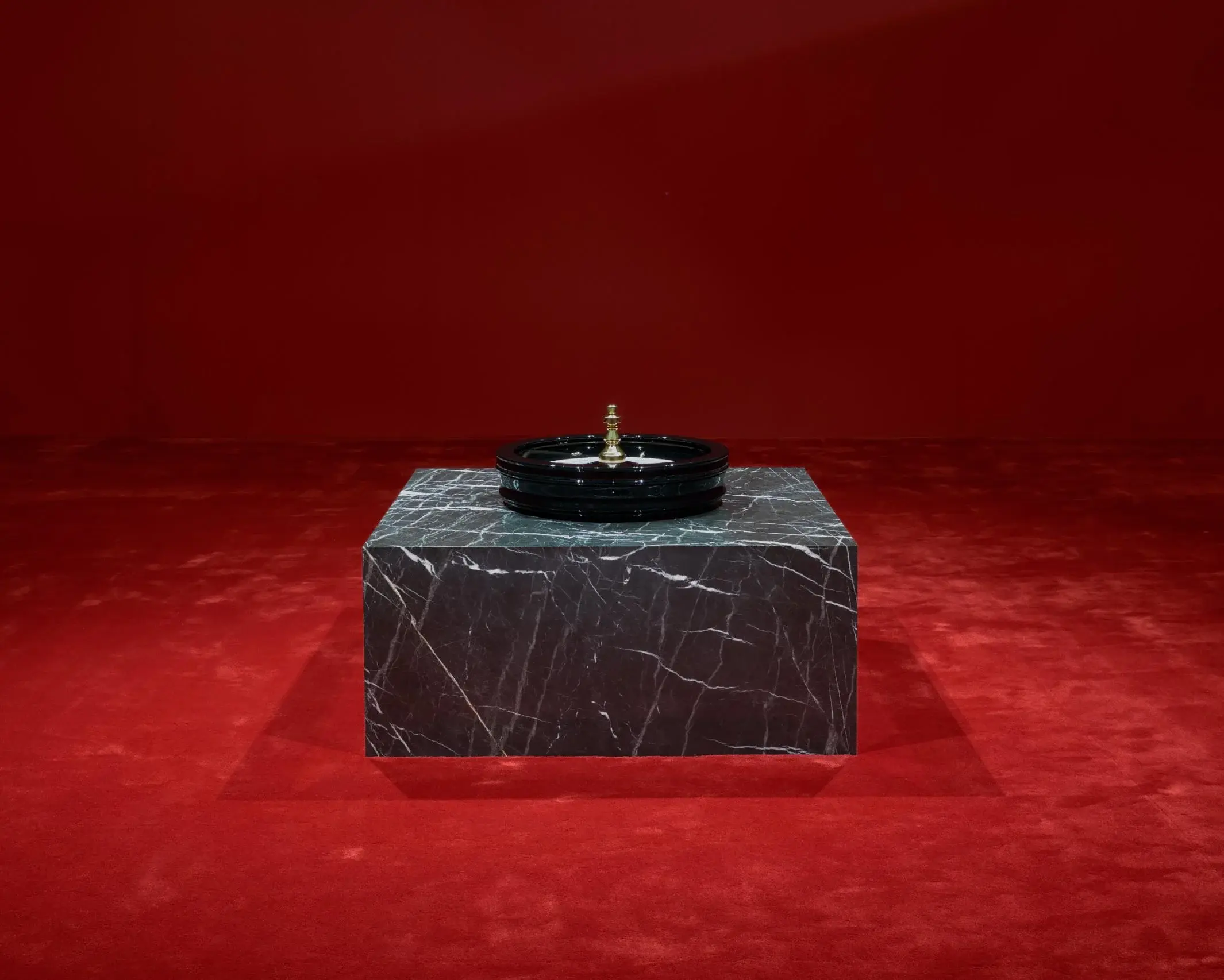 Annie Morris, Stack 8 = Viridian Green, 2021