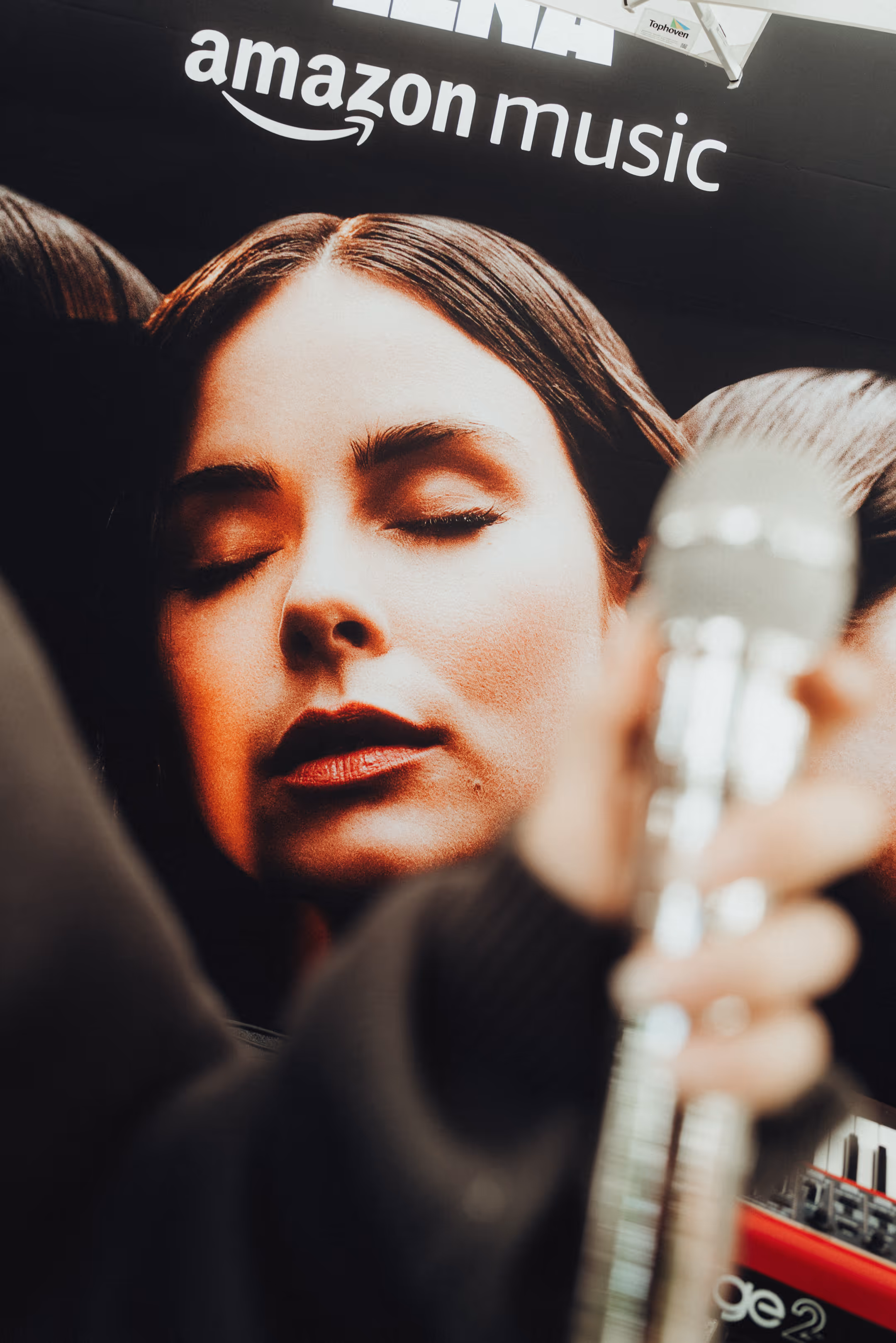 Nahaufnahme des Amazon Music Events mit Lena