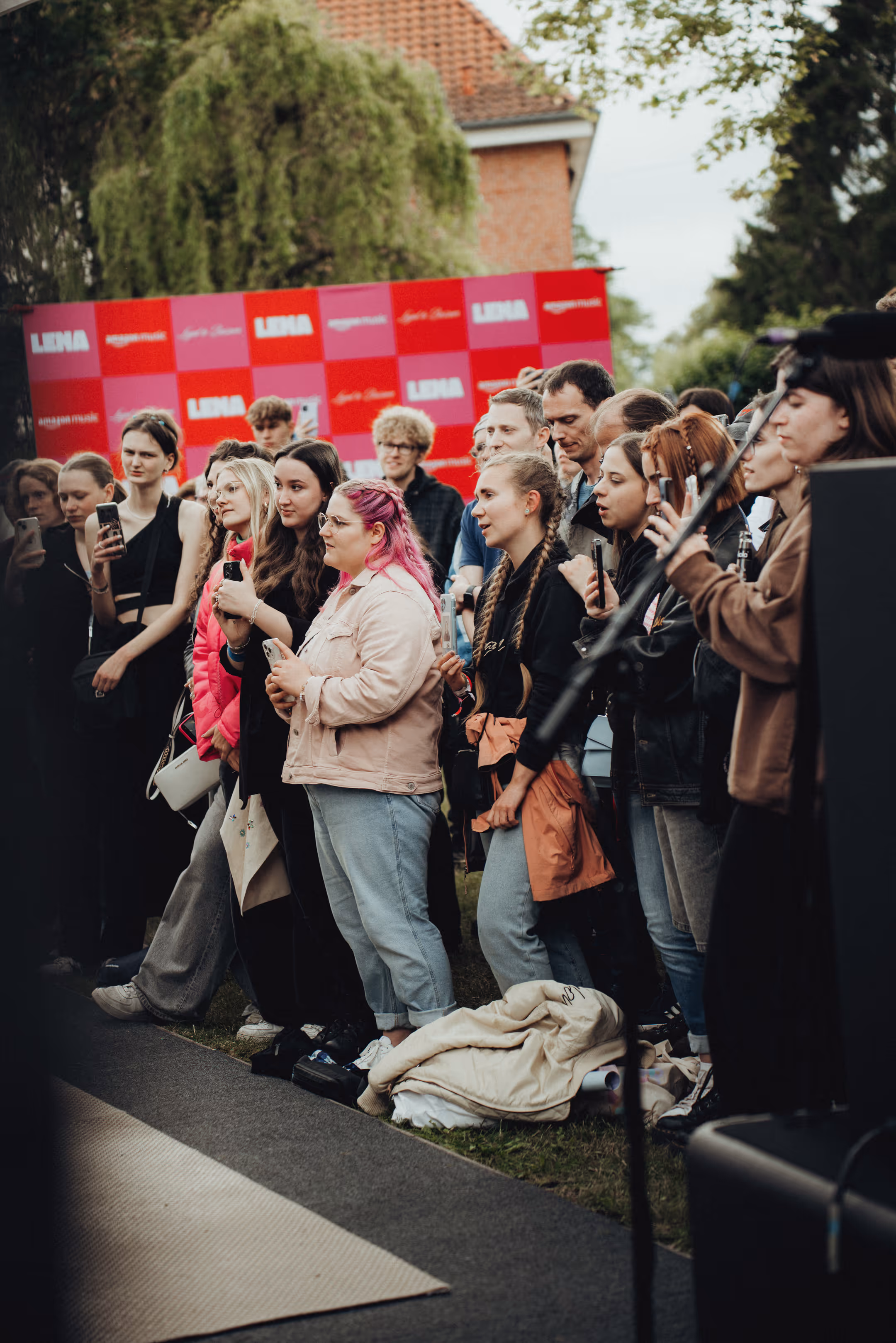 Foto der Fans auf dem Event