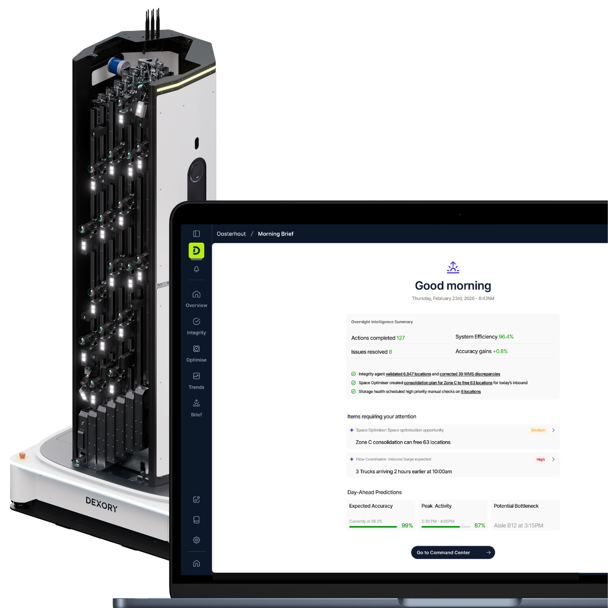 Dexory Unveils DexoryView Adapt for Warehouse Operations That Act, Not Just Watch