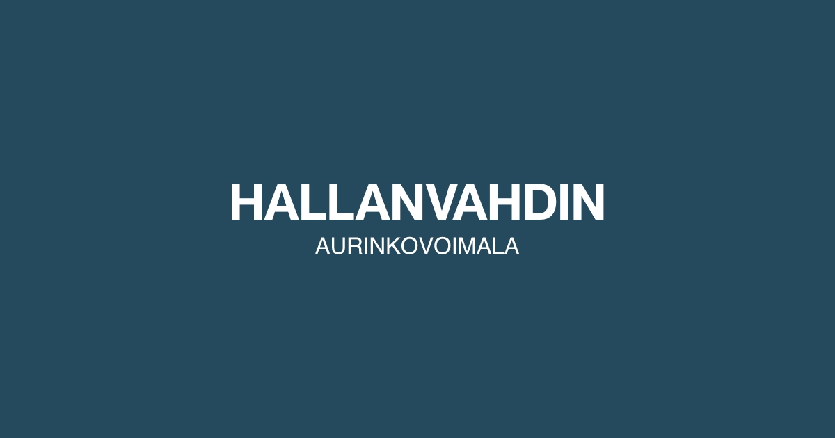 www.hallanvahdinaurinkovoimala.fi