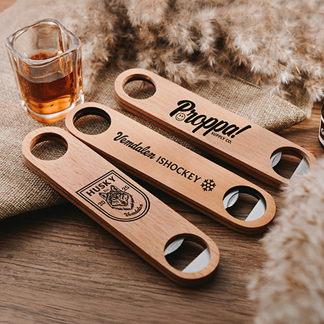 laser cut bottle openers