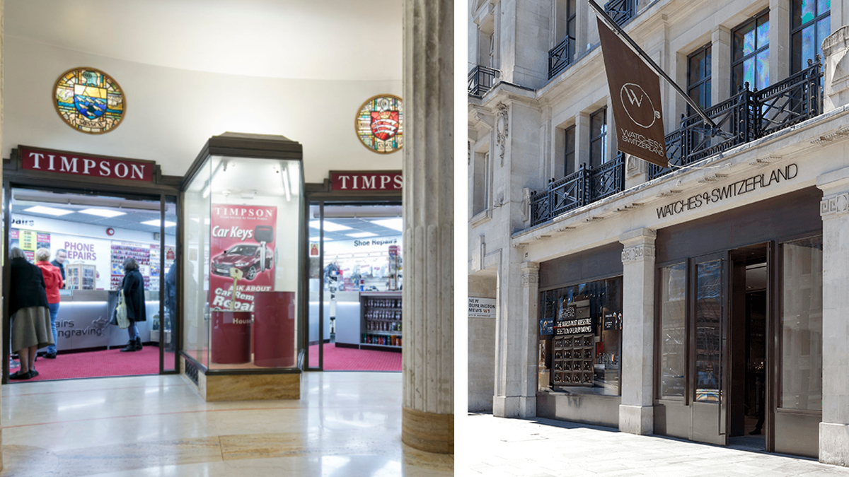 Timpson and Watches of Switzerland have both instructed TFT dilapidations specialists