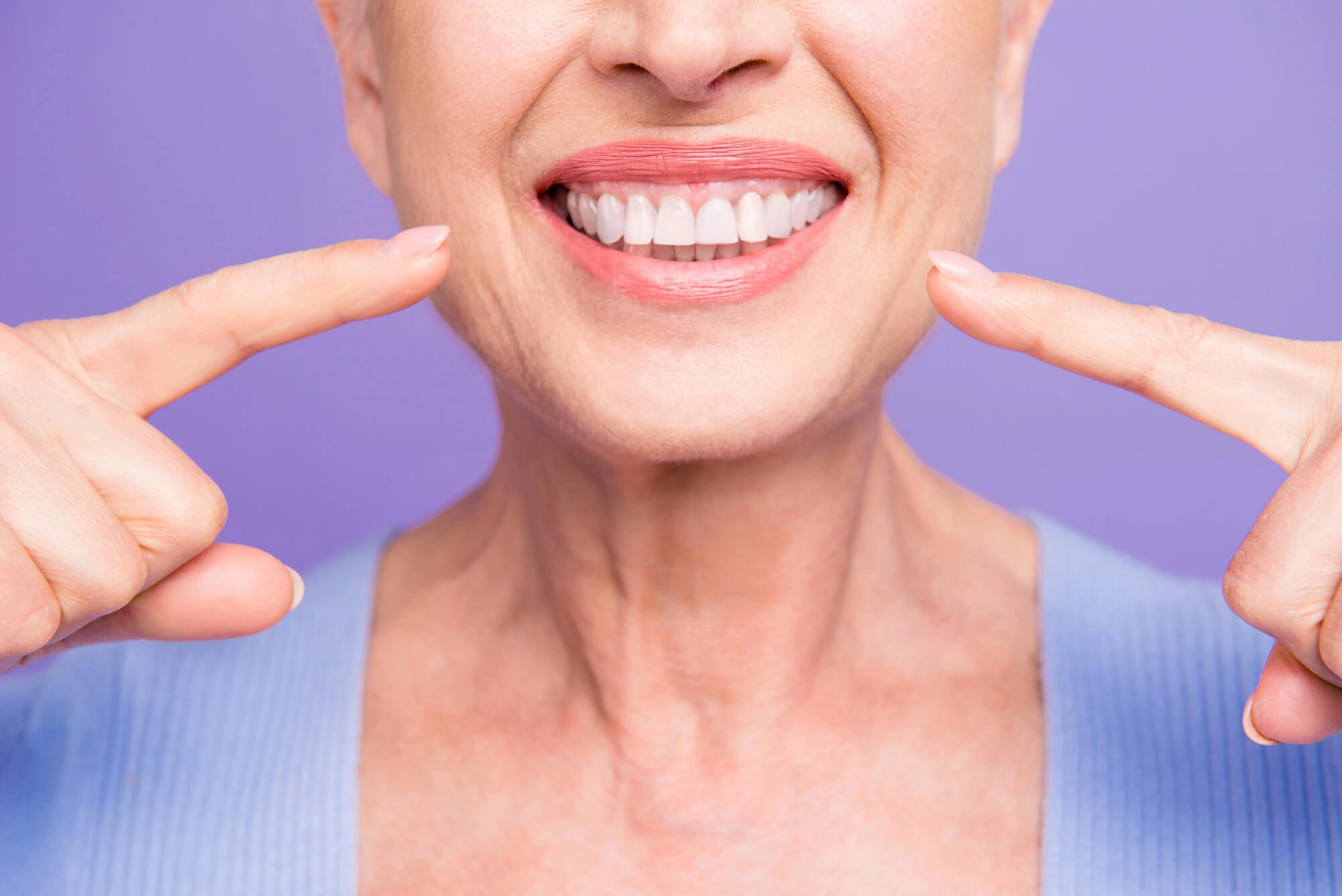 Smiling with dental implants in Virginia Beach 