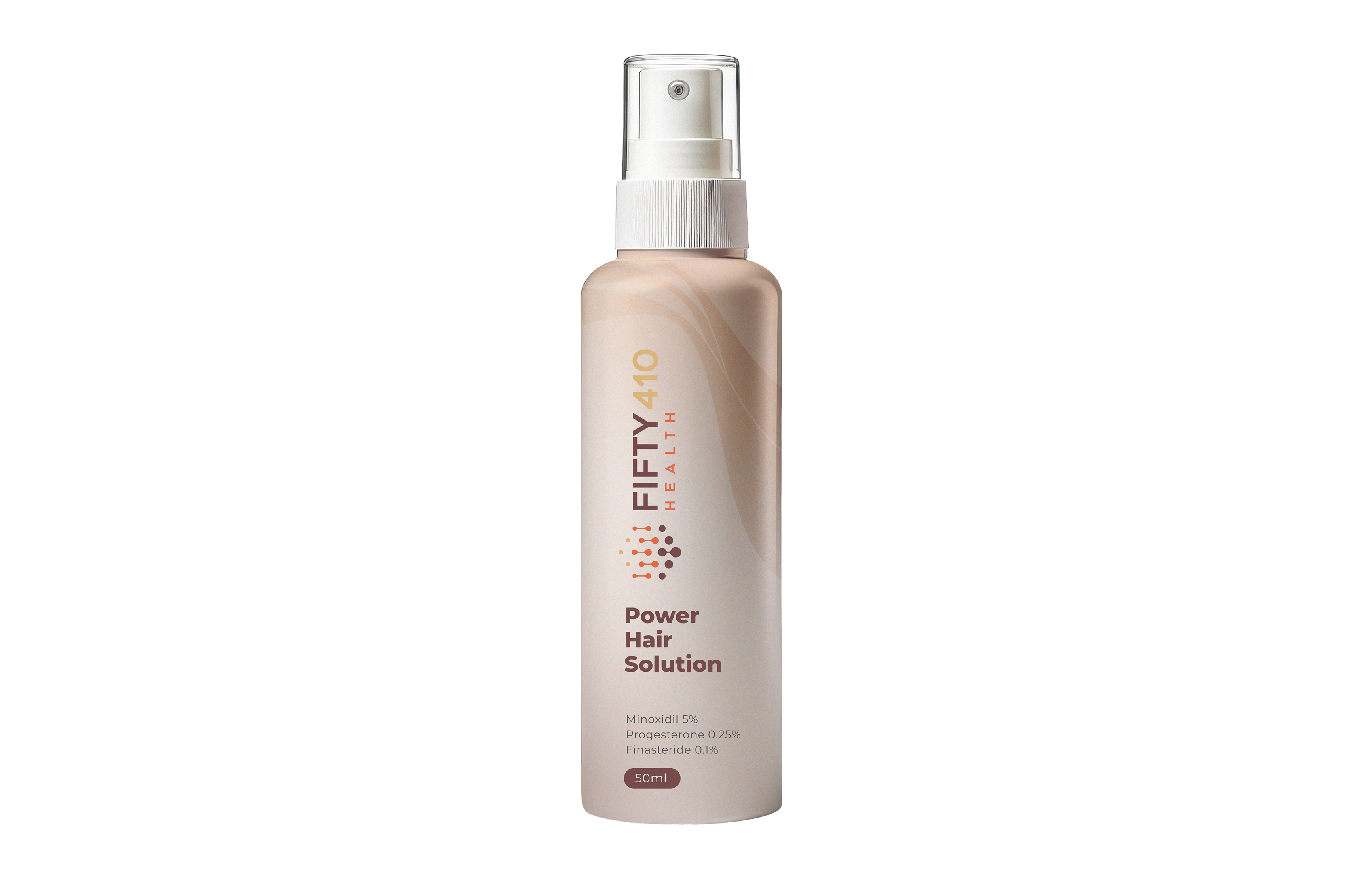 Bottle of Hair Solution by Fifty410
