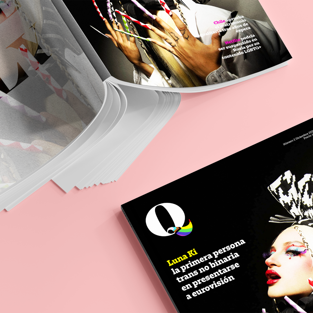 Queerly Magazine Cover Designs