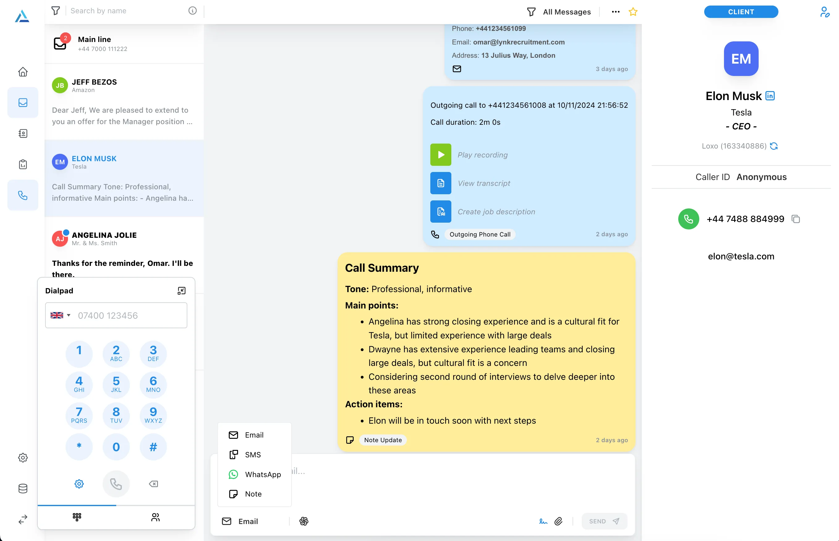 TalentLynk Smart Inbox