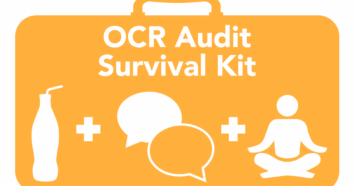 My OCR Audit, and How I Survived: a HIPAA Audit Checklist