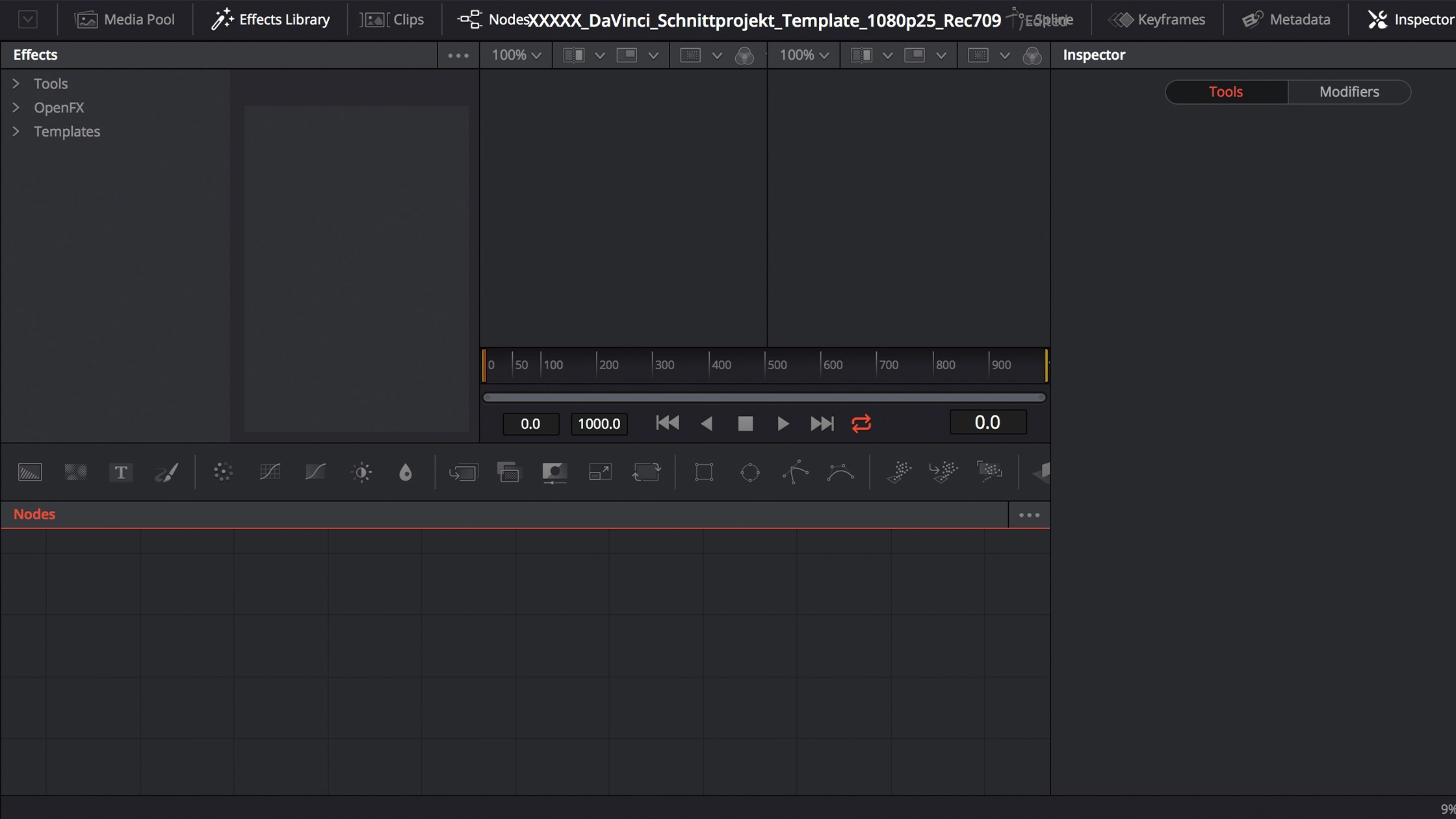 Filmproduktion Panda Pictures aus München und Ulm zum Thema DaVinci Resolve 15. Die "Fusion" Seite in DaVinci Resolve 15, ideal für professionelle visuelle Effekte und Compositing in der Kreation.