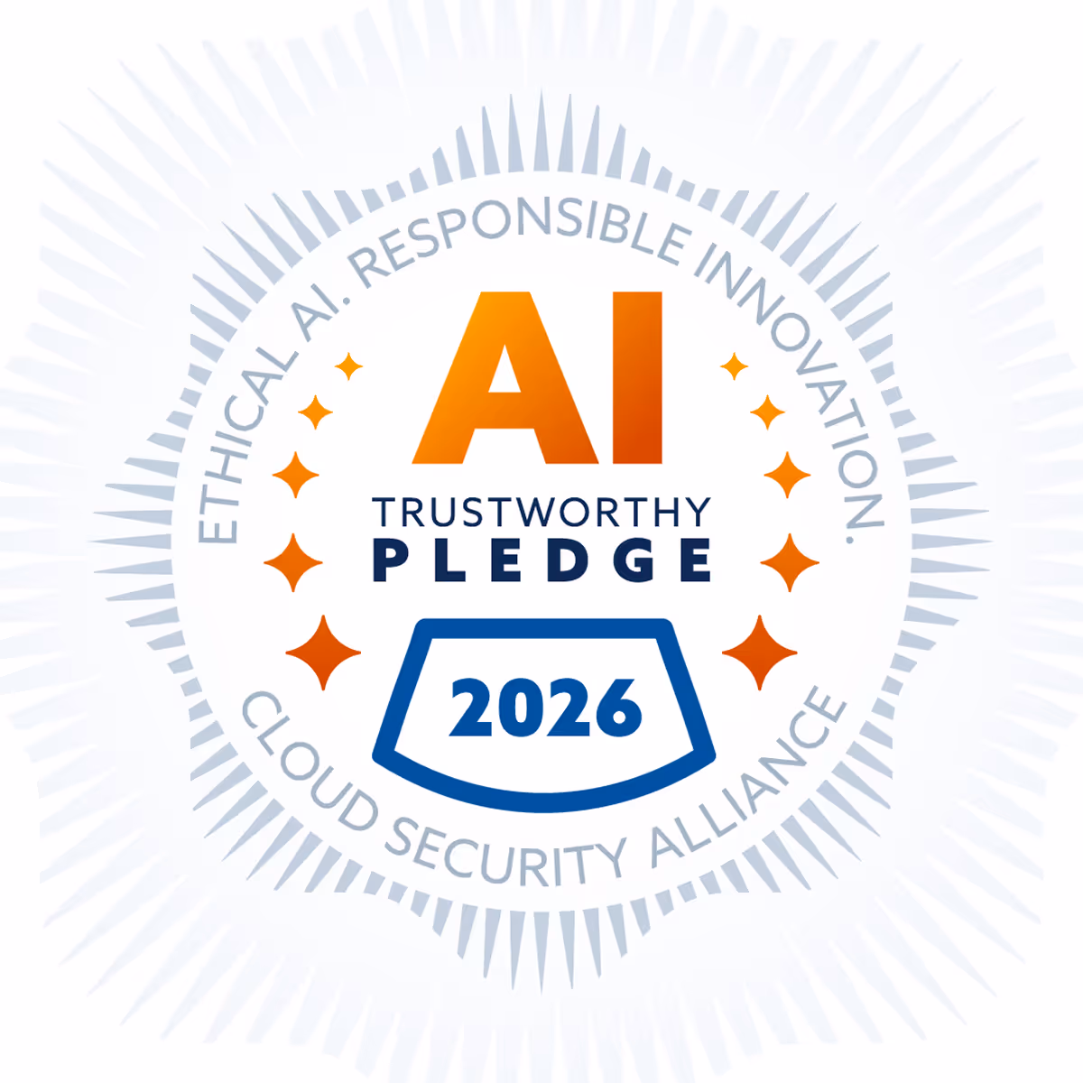 CSA Trustworthy AI Pledge logo