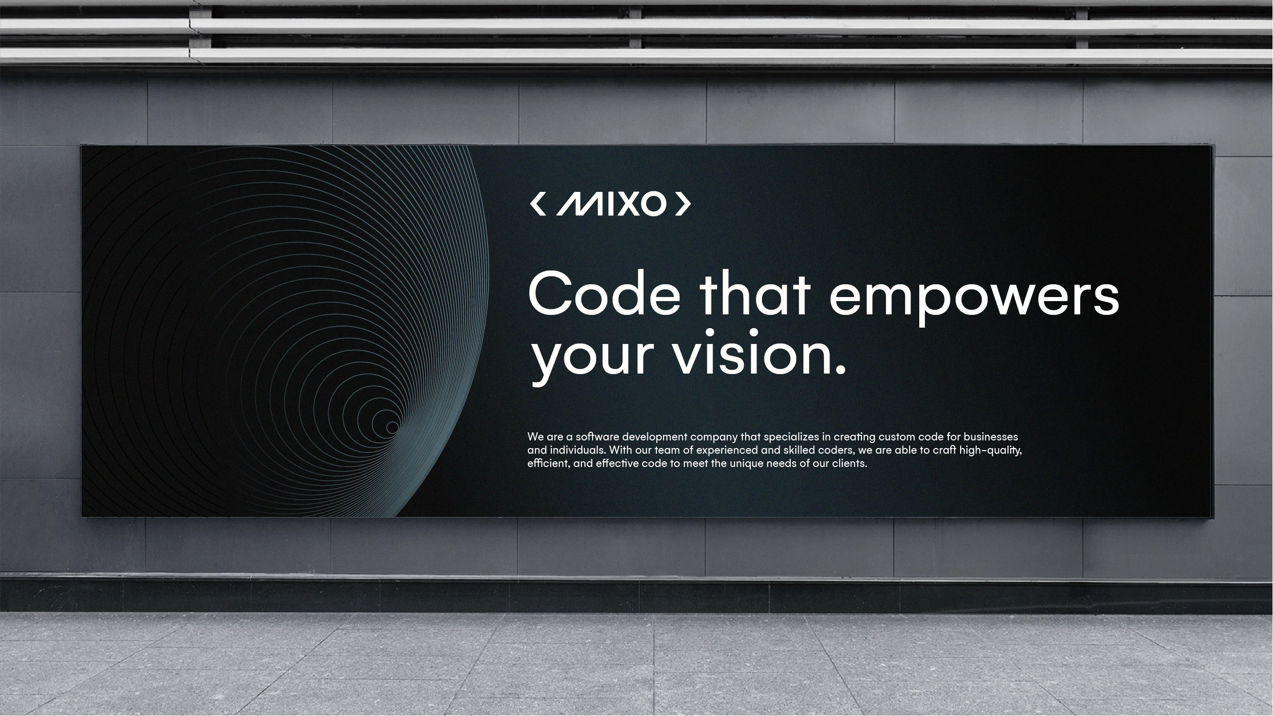 Billboard Coding your Future of Mixo