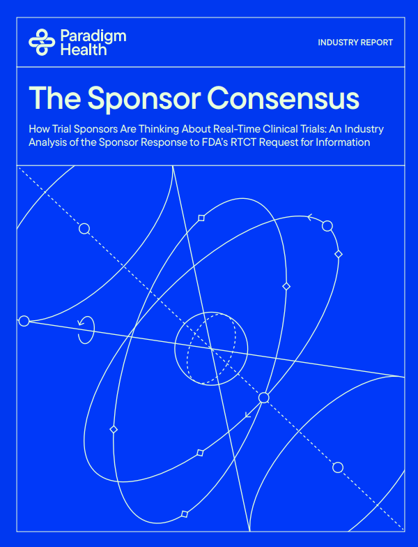 The Sponsor Consensus: How Trial Sponsors Are Thinking About Real-Time Clinical Trials