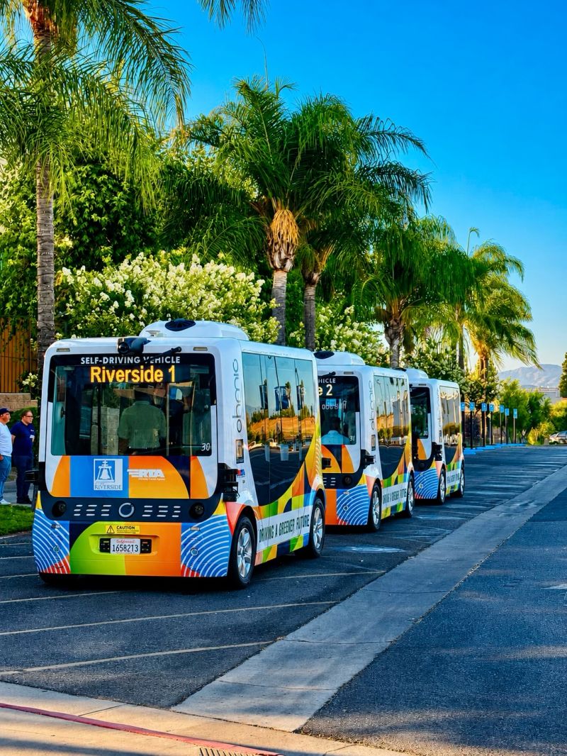 Ohmio Riverside Platooning in Action